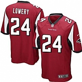 Nike Men & Women & Youth Falcons #24 Lowery Red Team Color Game Jersey,baseball caps,new era cap wholesale,wholesale hats